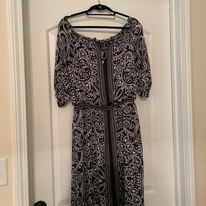 Black and white Maxie dress